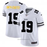 Maglia NFL Limited Pittsburgh Steelers Smith-schuster Team Logo Fashion Bianco