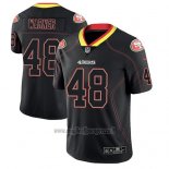Maglia NFL Limited San Francisco 49ers Frojo Warner Nero Color Rush 2018 Lights Out