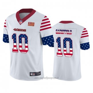 Maglia NFL Limited San Francisco 49ers Jimmy Garoppolo Independence Day Bianco