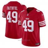 Maglia NFL Limited San Francisco 49ers The Faithful Vapor F.u.s.e. Rosso