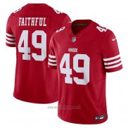 Maglia NFL Limited San Francisco 49ers The Faithful Vapor F.u.s.e. Rosso