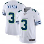 Maglia NFL Limited Seattle Seahawks Wilson Team Logo Fashion Bianco