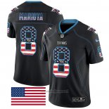 Maglia NFL Limited Tennessee Titans Mariota Rush USA Flag Nero