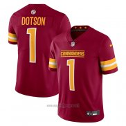 Maglia NFL Limited Washington Commanders Jahan Dotson Vapor Untouchable Rosso