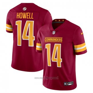Maglia NFL Limited Washington Commanders Sam Howell Vapor Untouchable Rosso