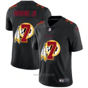 Maglia NFL Limited Washington Commanders Haskins JR Logo Dual Overlap Nero