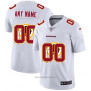 Maglia NFL Limited Washington Commanders Personalizzate Logo Dual Overlap Bianco