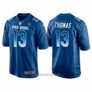 Maglia NFL Pro Bowl New Orleans Saints 13 Michael Thomas NFC 2018 Blu