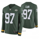 Maglia NFL Therma Manica Lunga Green Bay Packers Kenny Clark Verde