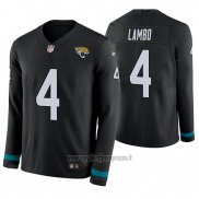 Maglia NFL Therma Manica Lunga Jacksonville Jaguars Josh Lambo Nero