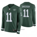 Maglia NFL Therma Manica Lunga New York Jets Robby Anderson Verde