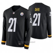 Maglia NFL Therma Manica Lunga Pittsburgh Steelers Sean Davis Nero