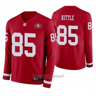 Maglia NFL Therma Manica Lunga San Francisco 49ers George Kittle Rosso