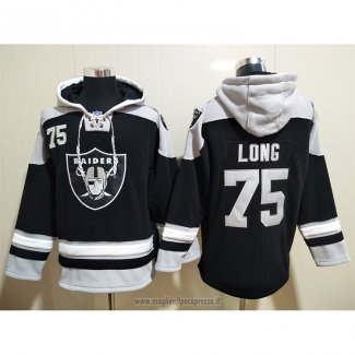 Felpa con Cappuccio Las Vegas Raiders Howie Long Nero