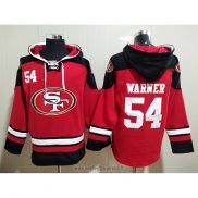 Felpa con Cappuccio San Francisco 49ers Fred Warner Rosso