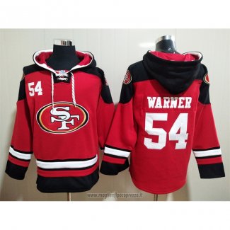 Felpa con Cappuccio San Francisco 49ers Fred Warner Rosso