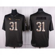 Maglia NFL Anthracite Arizona Cardinals Johnson 2016 Salute To Service