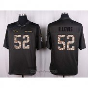 Maglia NFL Anthracite Baltimore Ravens R.lewis Apagado Salute To Service 2016 Grigio