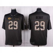 Maglia NFL Anthracite Kansas City Chiefs Berry 2016 Salute To Service