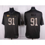 Maglia NFL Anthracite Kansas City Chiefs Hali 2016 Salute To Service