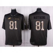 Maglia NFL Anthracite Philadelphia Eagles Matthews 2016 Salute To Service