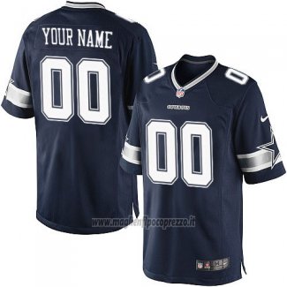 Maglia NFL Dallas Cowboys Personalizzate Blu