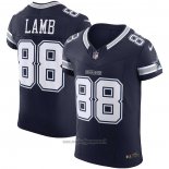 Maglia NFL Elite Dallas Cowboys Ceedee Lamb Vapor F.u.s.e. Blu