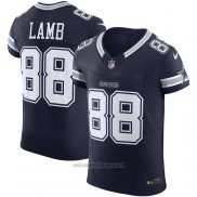 Maglia NFL Elite Dallas Cowboys Ceedee Lamb Vapor F.u.s.e. Blu