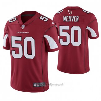 Maglia NFL Game Arizona Cardinals 50 Evan Weaver 2020 Vapor Untouchable Rosso