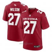Maglia NFL Game Arizona Cardinals Divaad Wilson Rosso