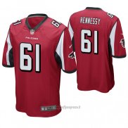 Maglia NFL Game Atlanta Falcons 61 Matt Hennessy Rosso