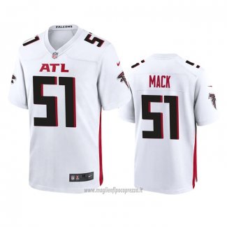 Maglia NFL Game Atlanta Falcons Alex Mack 2020 Bianco