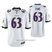 Maglia NFL Game Baltimore Ravens Justin Evans Bianco