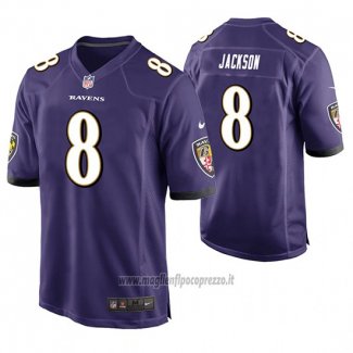 Maglia NFL Game Baltimore Ravens Lamar Jackson Viola