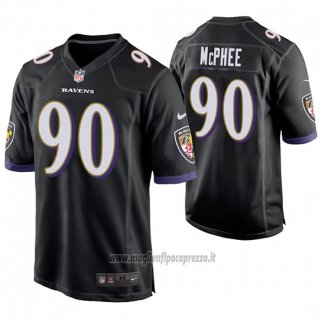 Maglia NFL Game Baltimore Ravens Pernell Mcphee Nero