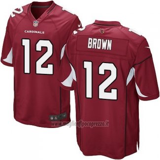 Maglia NFL Game Bambino Arizona Cardinals Brown Rosso