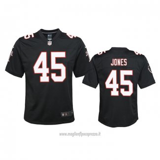 Maglia NFL Game Bambino Atlanta Falcons Deion Jones Throwback 2020 Nero