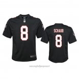 Maglia NFL Game Bambino Atlanta Falcons Matt Schaub Throwback 2020 Nero