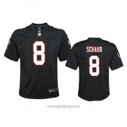 Maglia NFL Game Bambino Atlanta Falcons Matt Schaub Throwback 2020 Nero