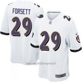 Maglia NFL Game Bambino Baltimore Ravens Forsett Bianco