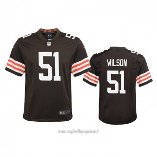 Maglia NFL Game Bambino Cleveland Browns Mack Wilson 2020 Marrone