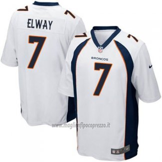 Maglia NFL Game Bambino Denver Broncos Elway Bianco