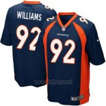 Maglia NFL Game Bambino Denver Broncos Williams Blu Scuro
