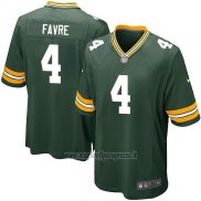 Maglia NFL Game Bambino Green Bay Packers Favre Verde Militar