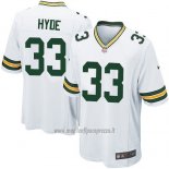 Maglia NFL Game Bambino Green Bay Packers Hyde Bianco