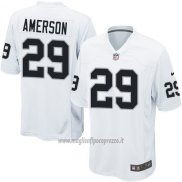 Maglia NFL Game Bambino Las Vegas Raiders Amerson Bianco