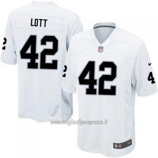 Maglia NFL Game Bambino Las Vegas Raiders Lott Bianco