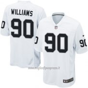 Maglia NFL Game Bambino Las Vegas Raiders Williams Bianco