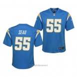 Maglia NFL Game Bambino Los Angeles Chargers Junior Seau 2020 Blu