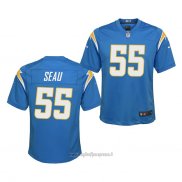 Maglia NFL Game Bambino Los Angeles Chargers Junior Seau 2020 Blu
